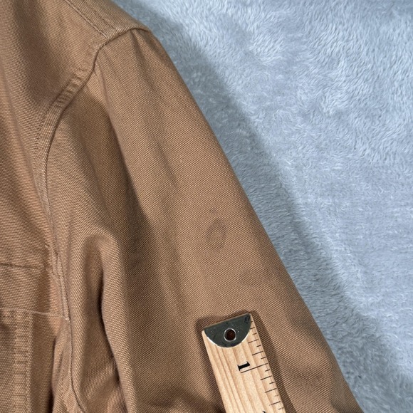 Patagonia Jacket Womens XL Brown Canvas Prairie Dawn 3-in-1 Barn Coat - Picture 12 of 16